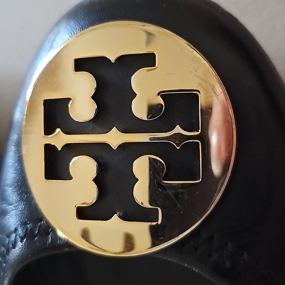 Tory Burch Black Flats - Picture 2 of 9